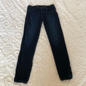 AG Mid Rise Skinny Jeans